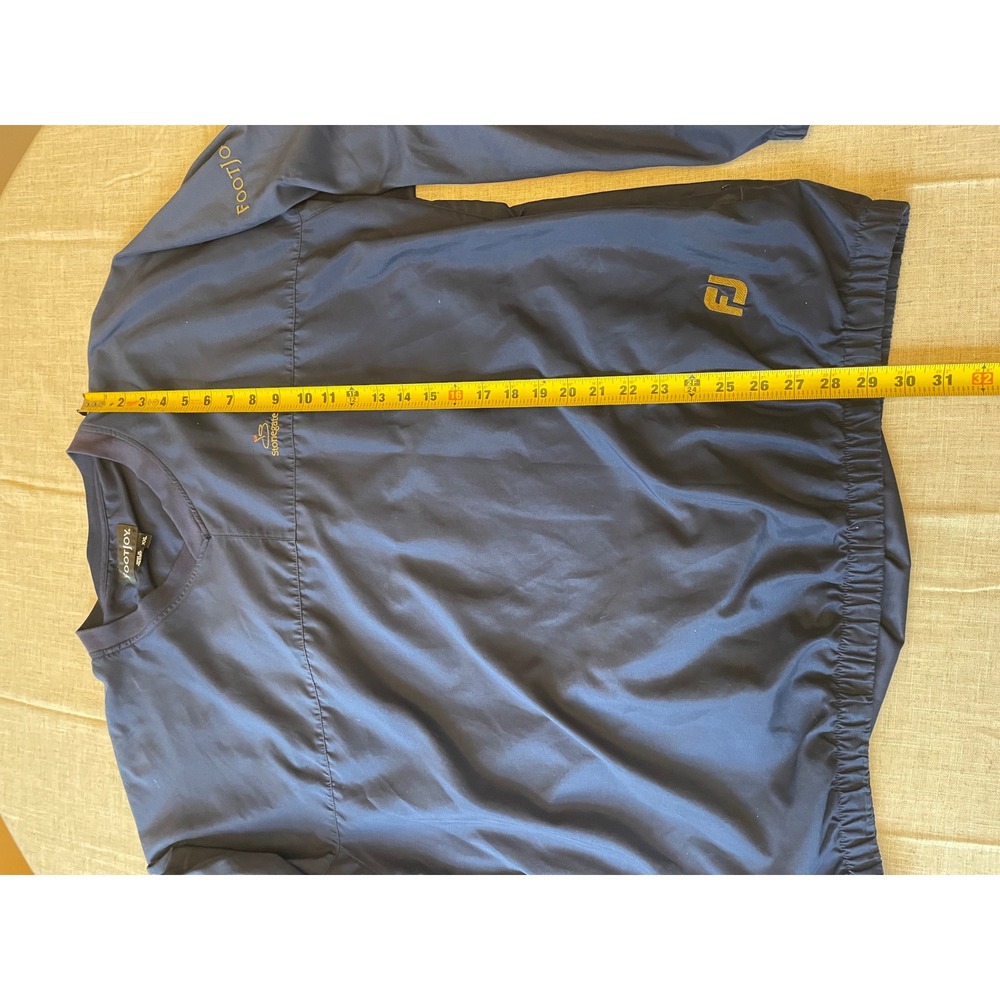 FootJoy Stonegate XXL Golf Windbreaker Pullover Jacket Lightweight Mens - Picture 4 of 7